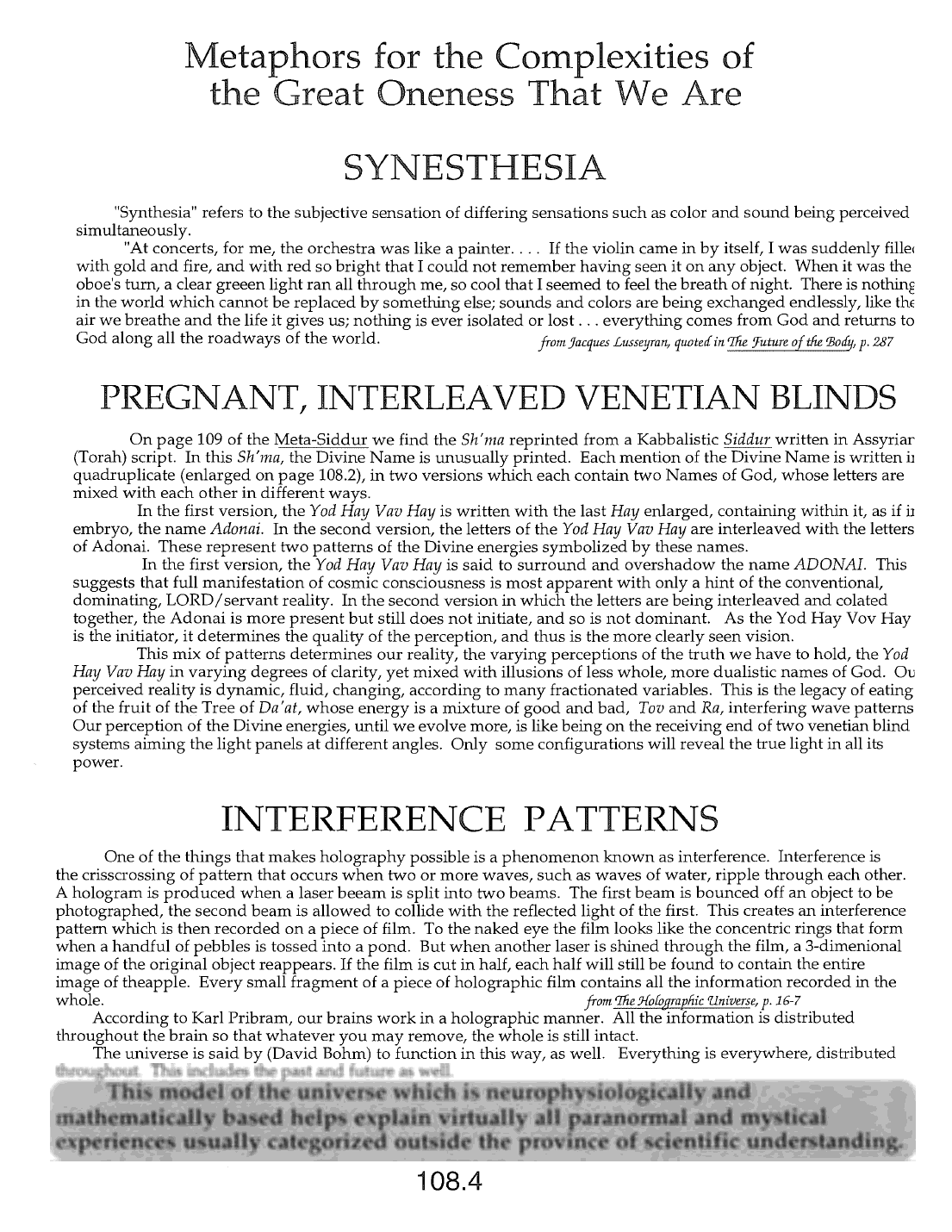 Page 108.4 of the Meta-Siddur