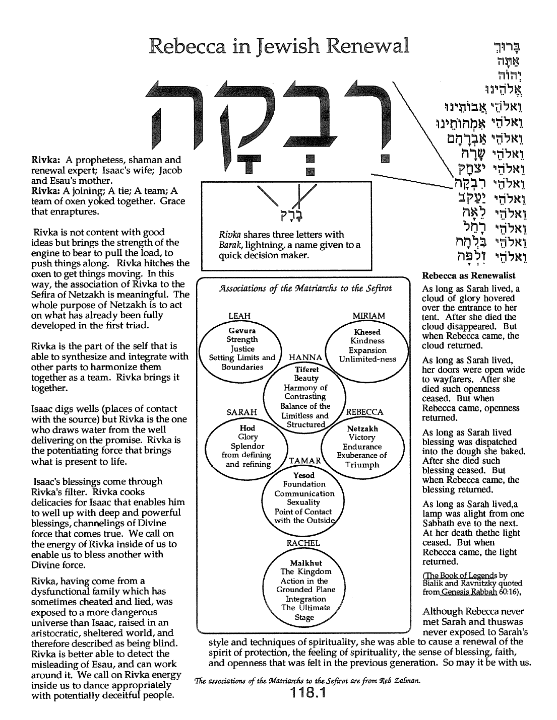 Page 118.1 of the Meta-Siddur
