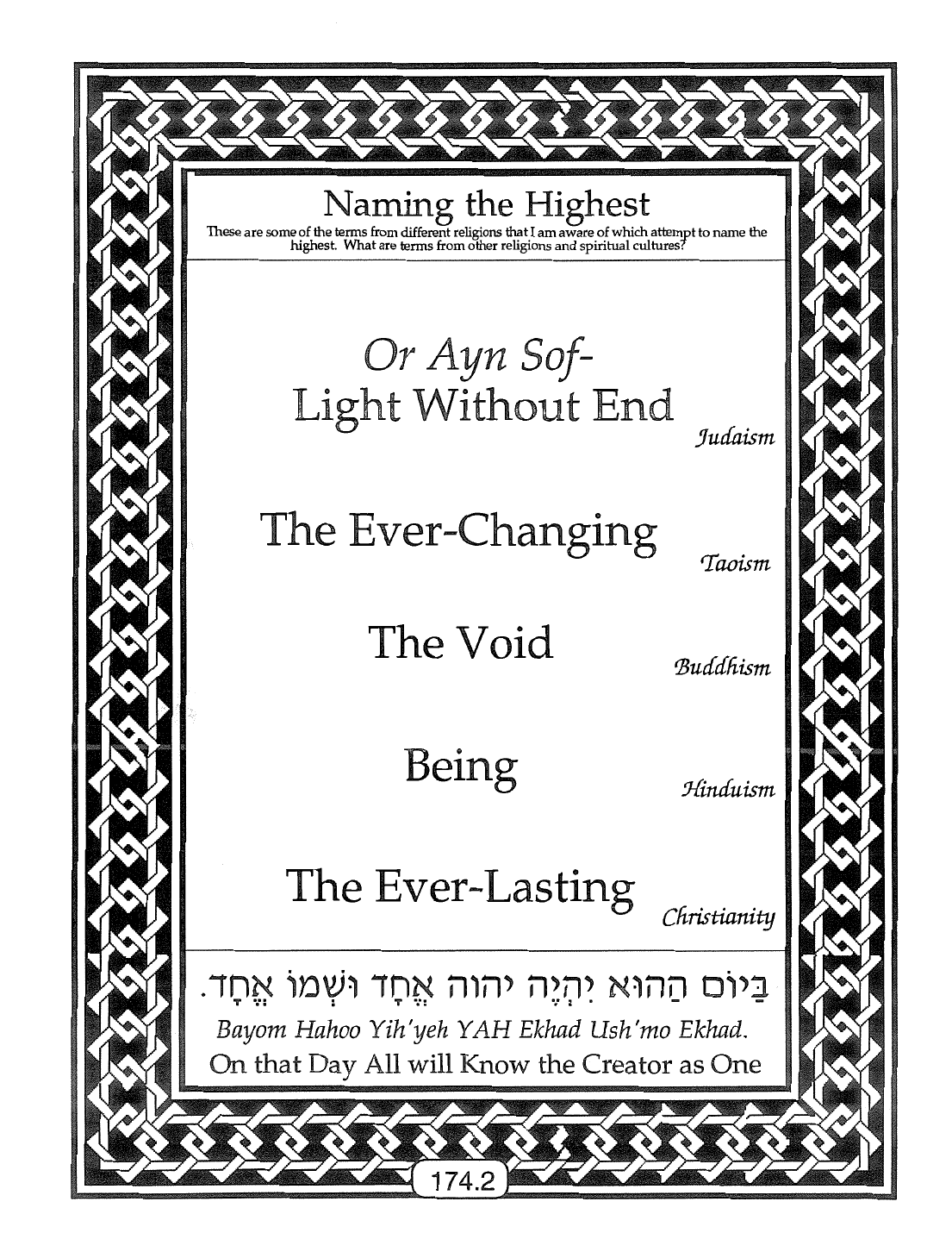 Page 174.2 of the Meta-Siddur