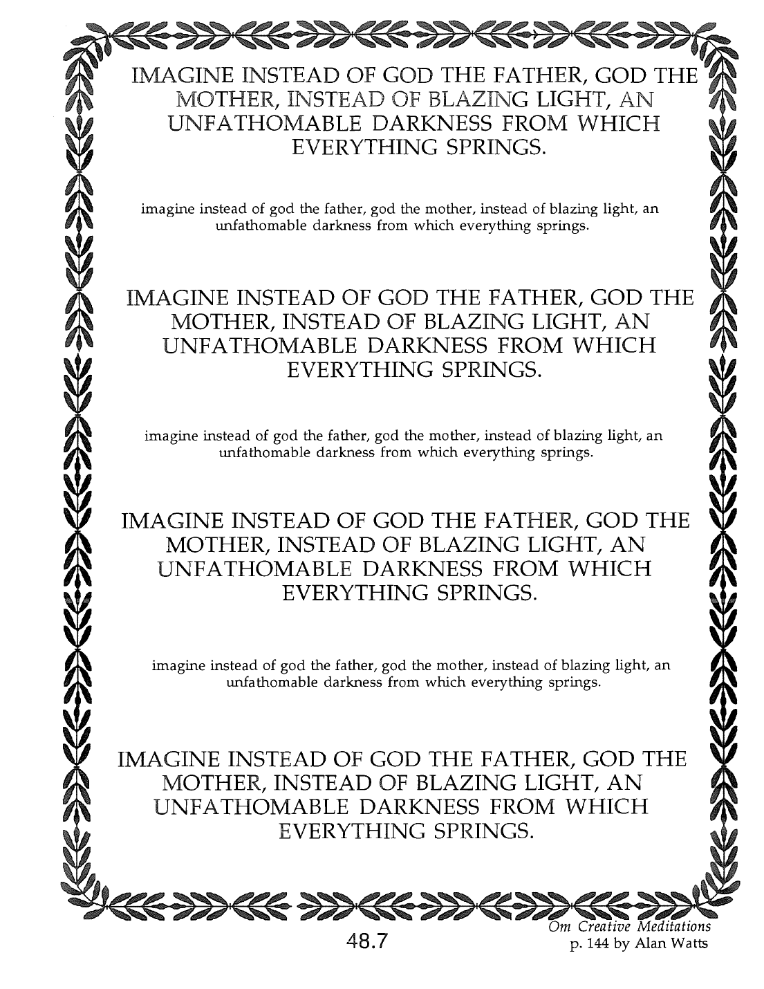 Page 48.7 of the Meta-Siddur