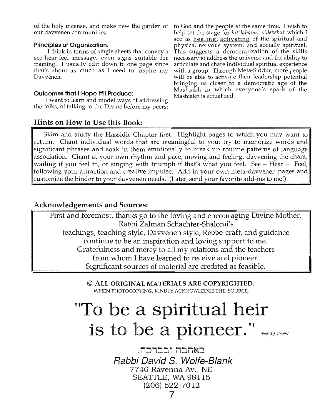 Page 7 of the Meta-Siddur