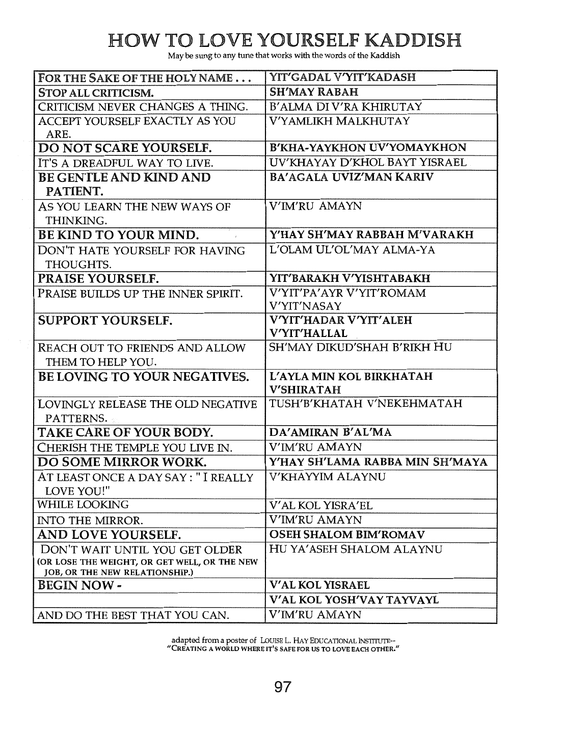 Page 97 of the Meta-Siddur